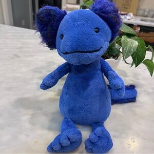 Jellycat Andie Axolotl plush toy.
